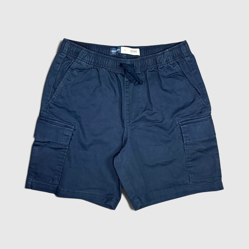 Old Navy Jogger Shorts - Men's - S - Navy Blue